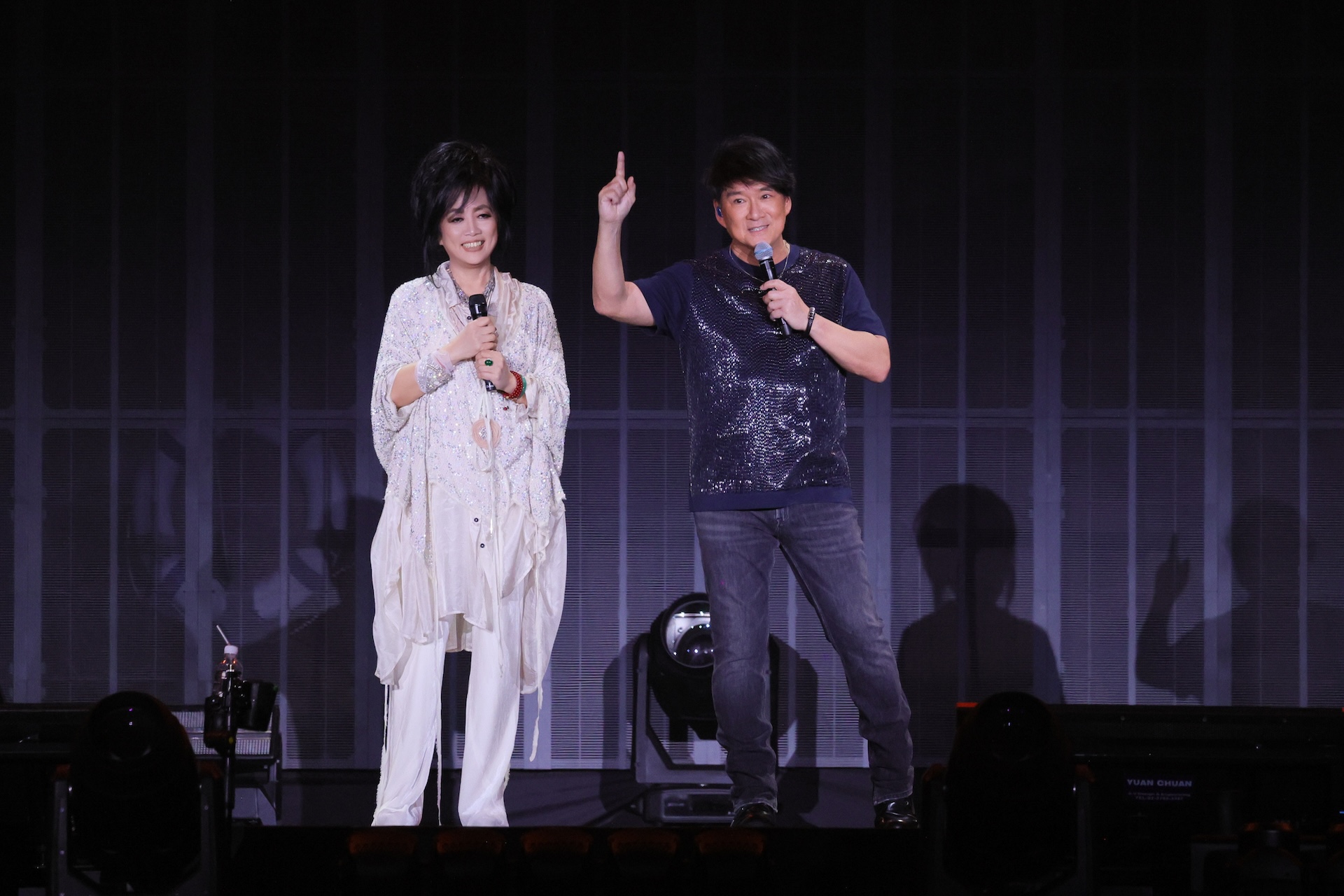 齊豫（左）再度擔任周華健演出嘉賓。（圖／滾石唱片提供）