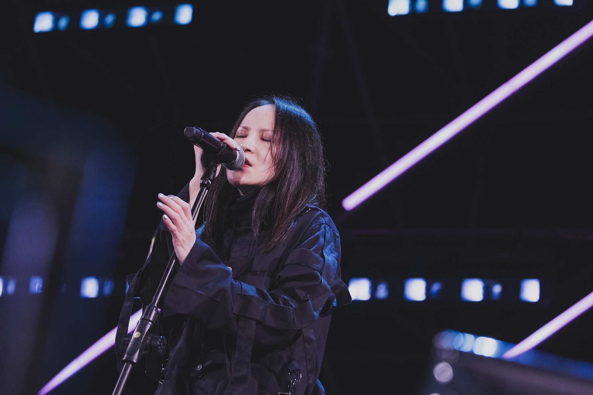 楊乃文以〈Song 2〉開場。（圖／簡單生活節提供）