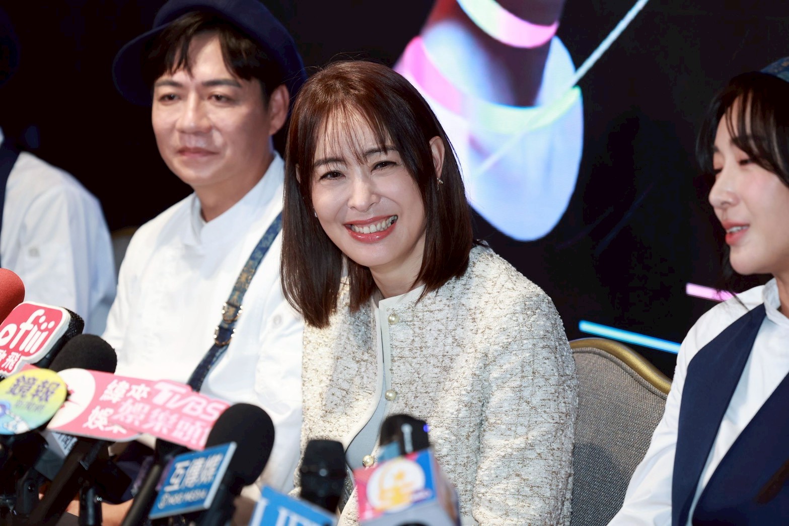 賈永婕擔任三立跨國實境節目《請世界吃桌》製作人。（圖／記者許方正攝）