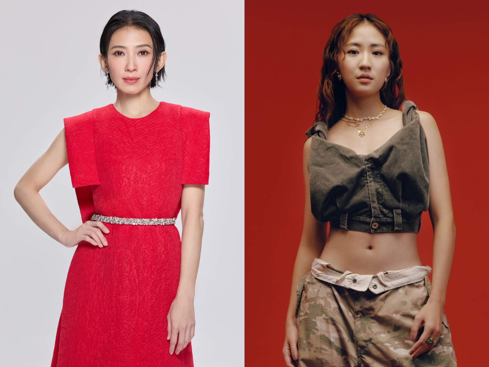 戴佩妮(左圖)和9m88(右圖)都入圍本屆金馬獎。(圖/金馬執委會提供)