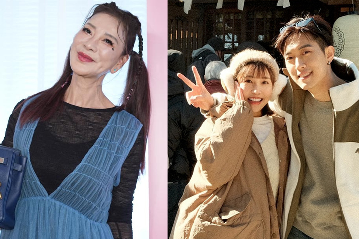 楊繡惠談粿粿婚變。(圖/記者陳明中攝、翻攝IG)