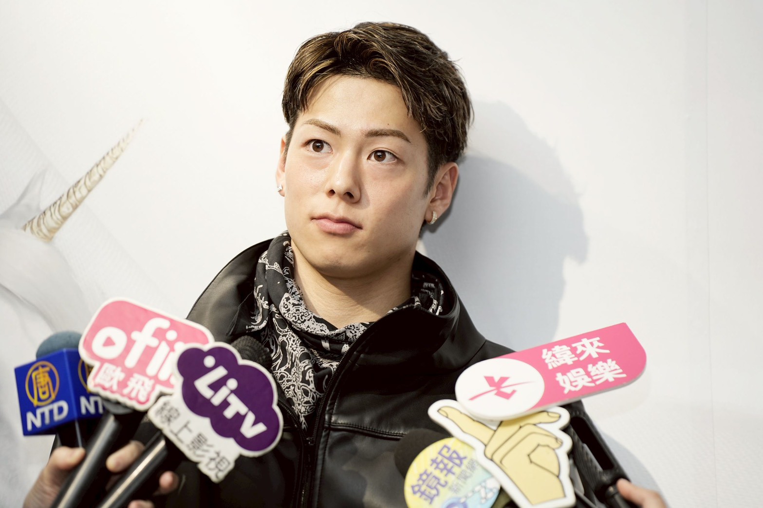 三浦孝太外貌帥氣有「格鬥界許光漢」封號。(圖/王人傑攝)