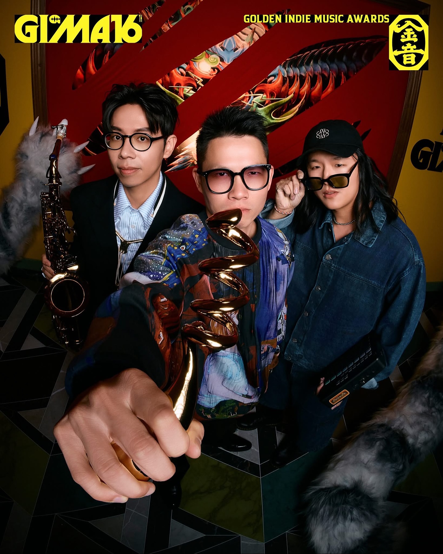 Plutato剛以〈Palette 馬鈴薯大兵〉獲得第 16 屆金音創作獎「最佳爵士歌曲獎」。(圖/翻攝自金音創作獎官方臉書)