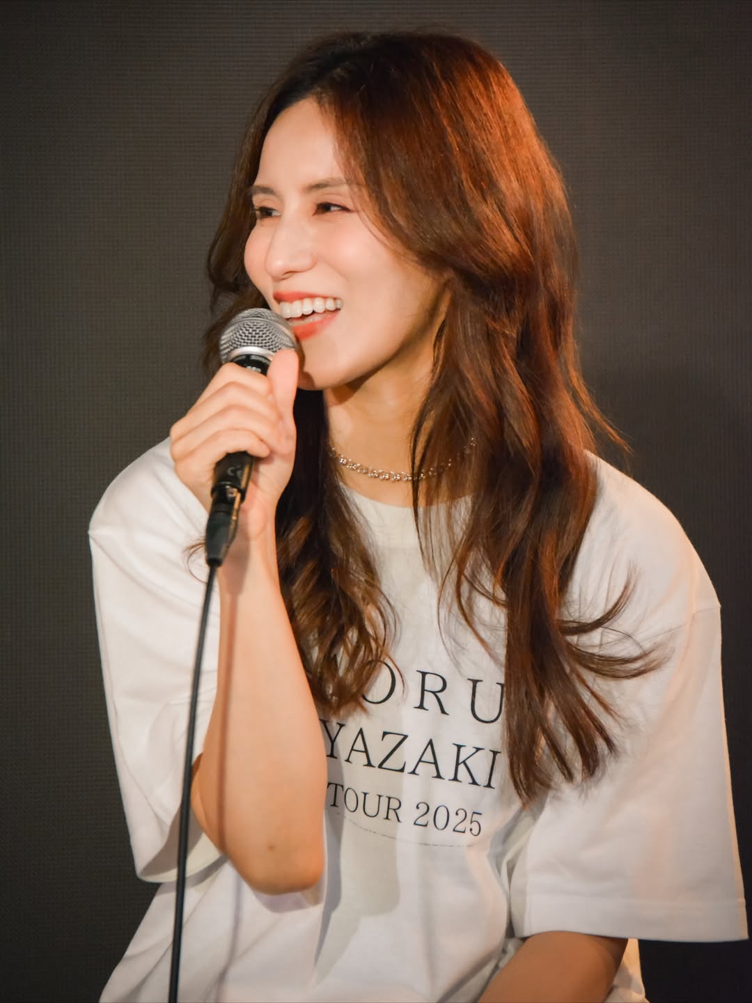 宮﨑薰今年曾在ASKA飛鳥涼台北演唱會獻唱。（圖／Welcome Music、翻攝自KAORU MIYAZAKI  IG）