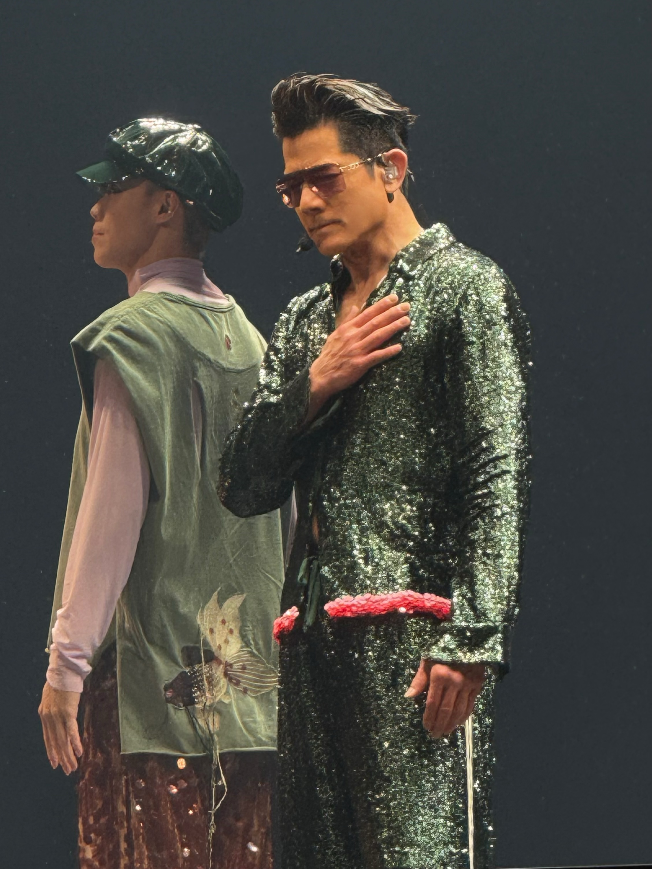 郭富城高雄場以巡演主題曲《EXIT》揭開序幕。（圖／讀者提供）