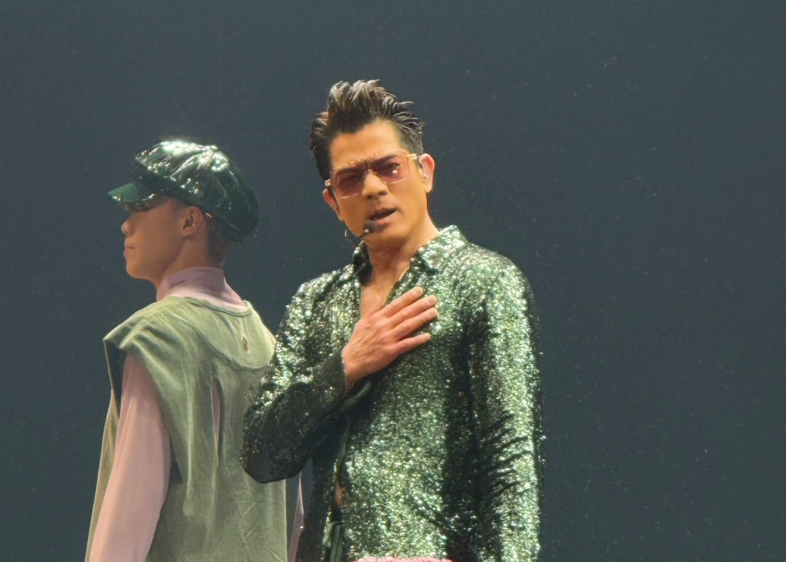 郭富城晉升3寶爸曝心聲   高雄開唱撩萬名台粉喊「吻我」