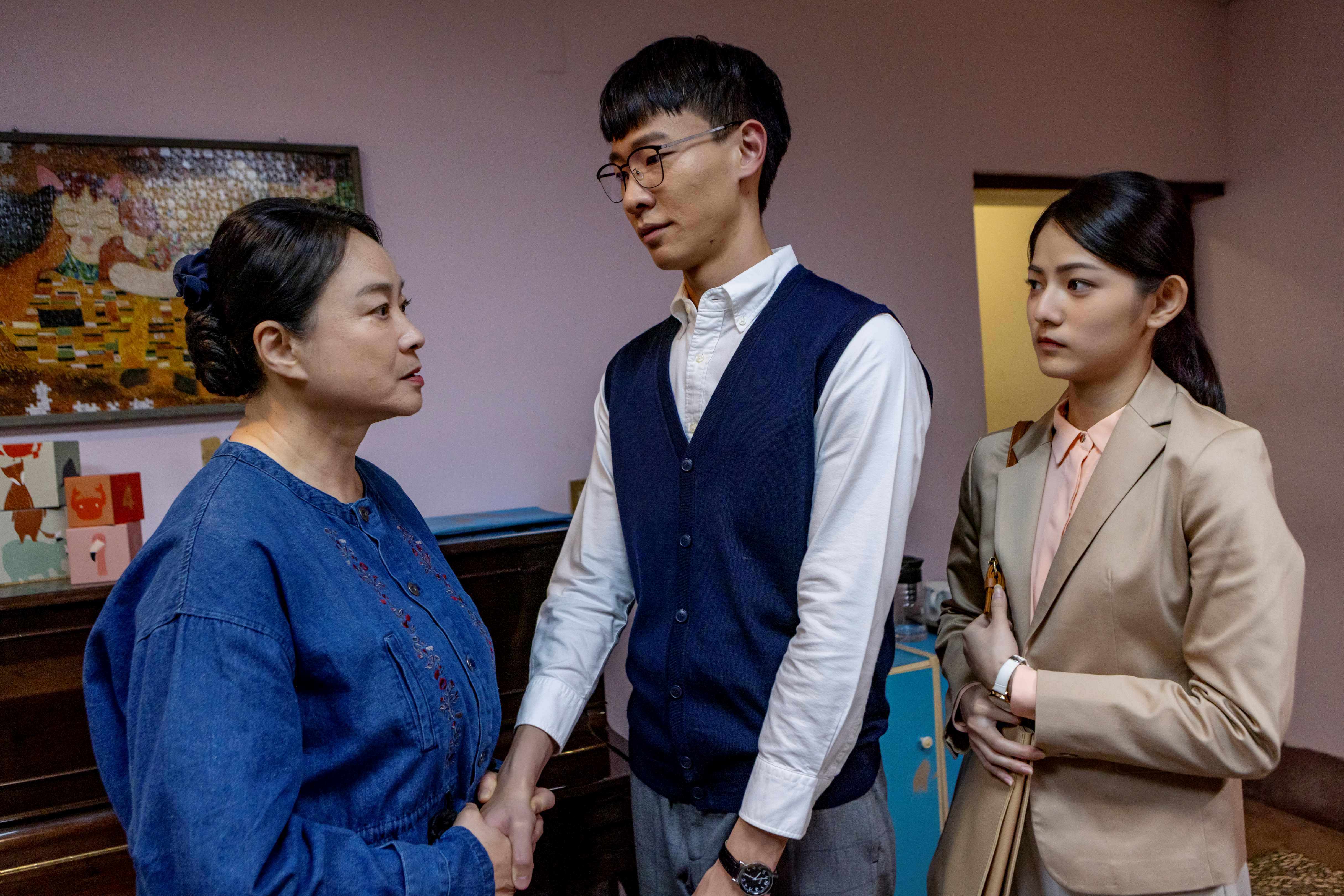 李國強在《接住流星的人》中跟影后陸小芬有多場對手戲。(圖/大愛電視台提供)