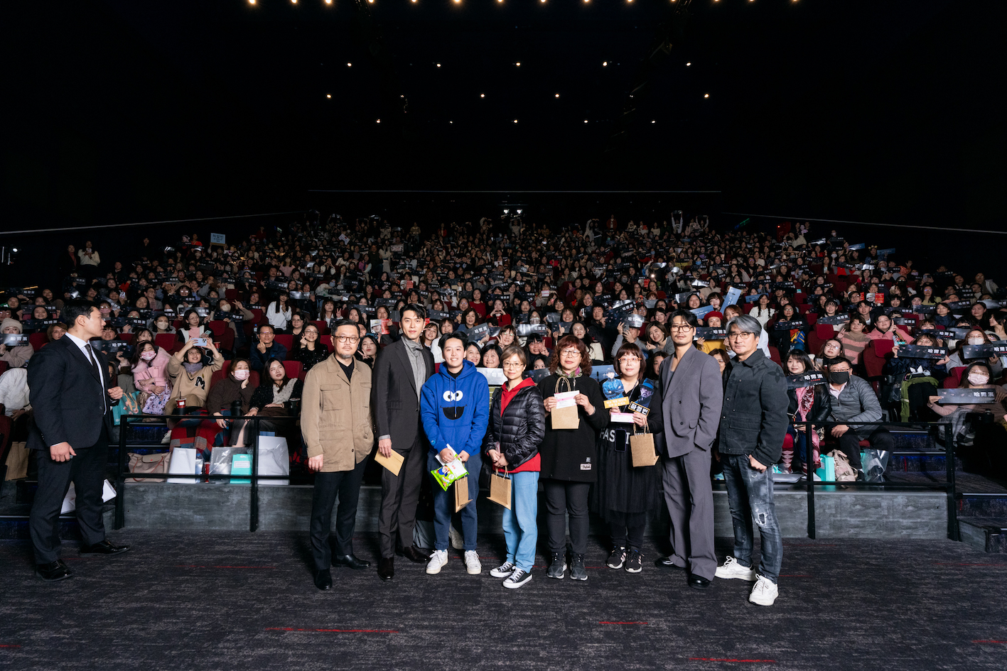 《哈爾濱》在台舉辦特映影人見面場，門票全數完售，座無虛席。（圖／網銀國提供）