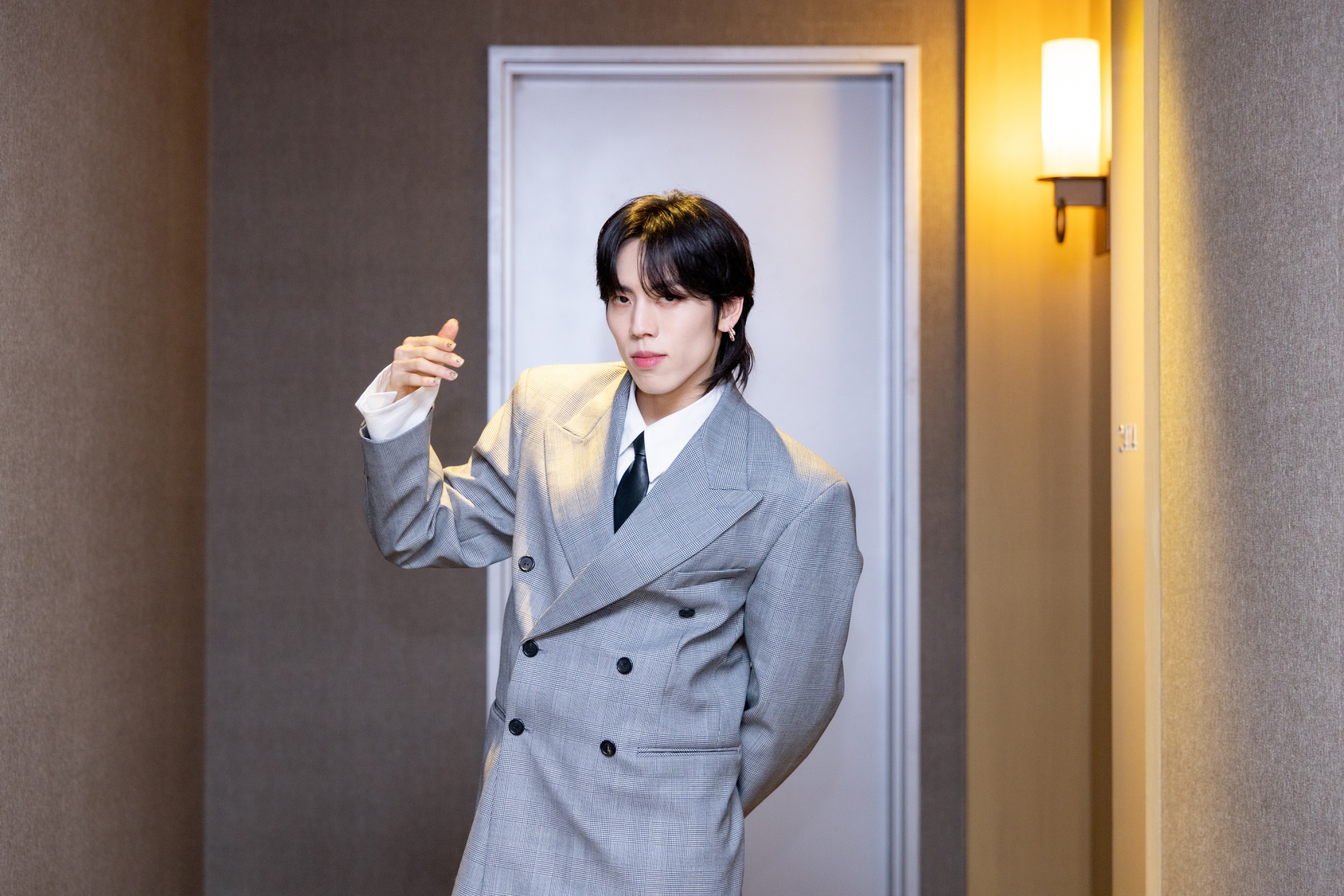 INFINITE成員東雨為新專輯第一次擔任專輯製作人。(圖/COME ON JKSSP提供)