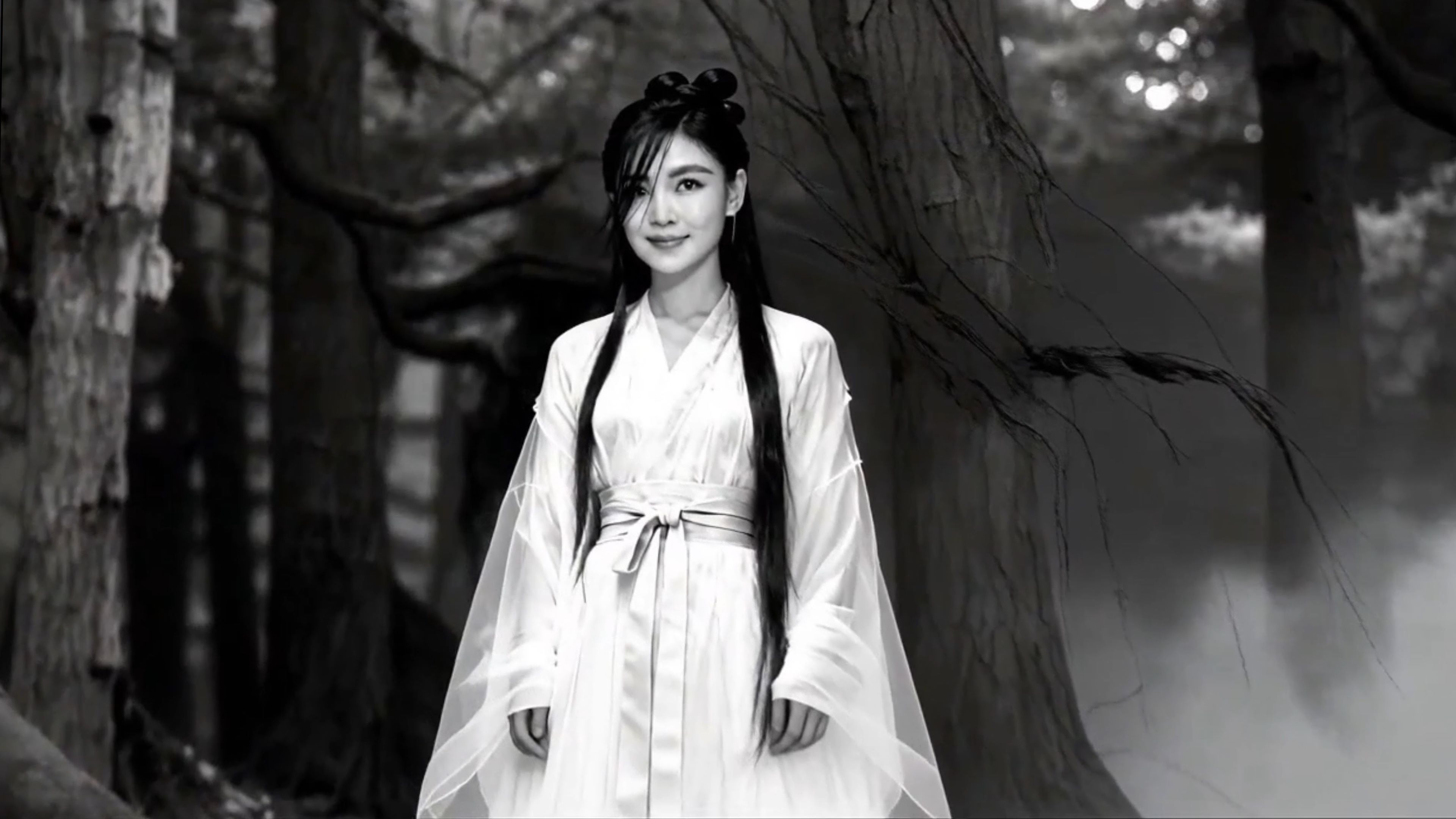 談詩玲變身AI小龍女造型。(圖/豪記唱片提供)