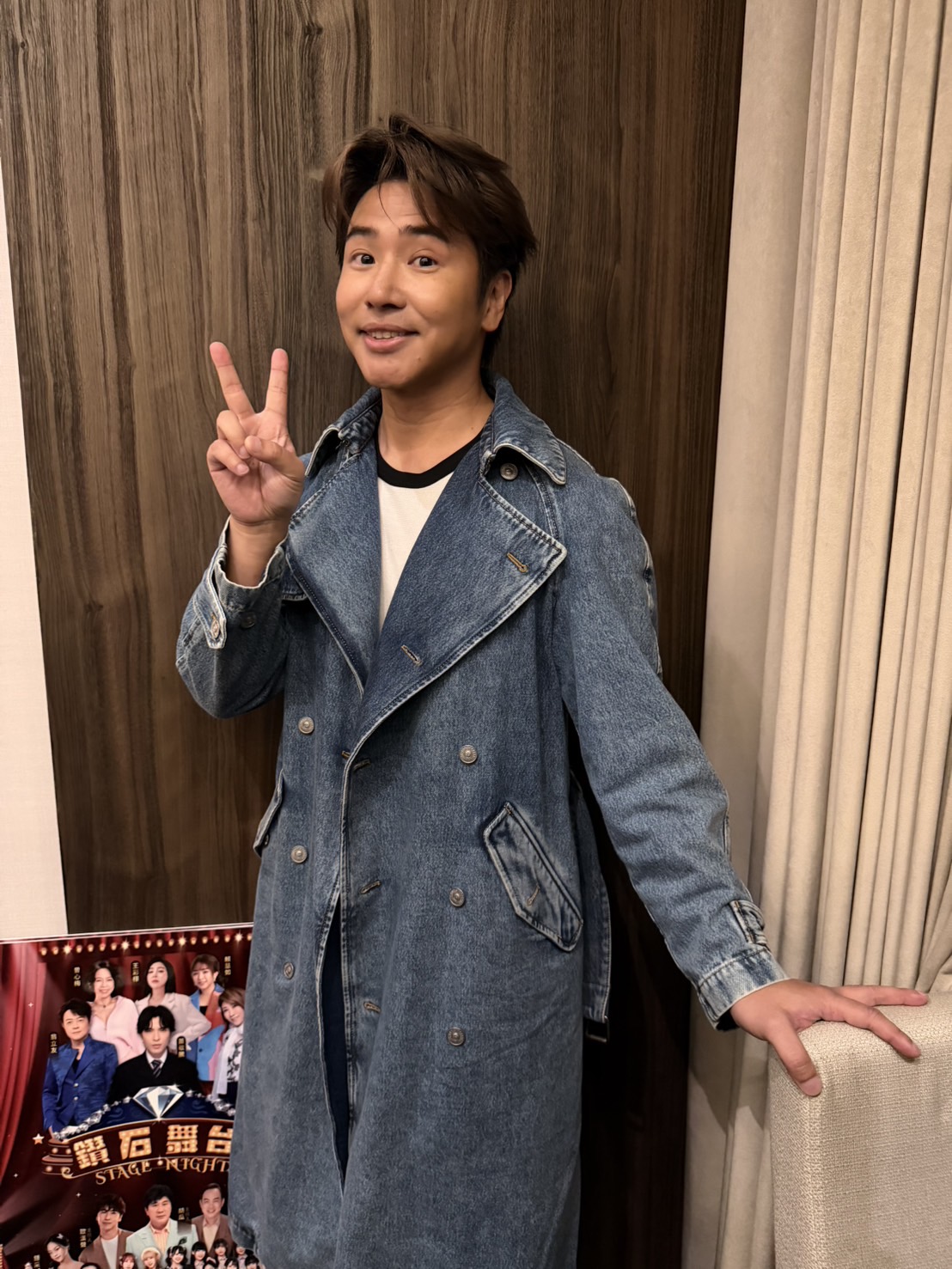 歐漢聲瘦身有成。(圖/記者蔡依庭攝)