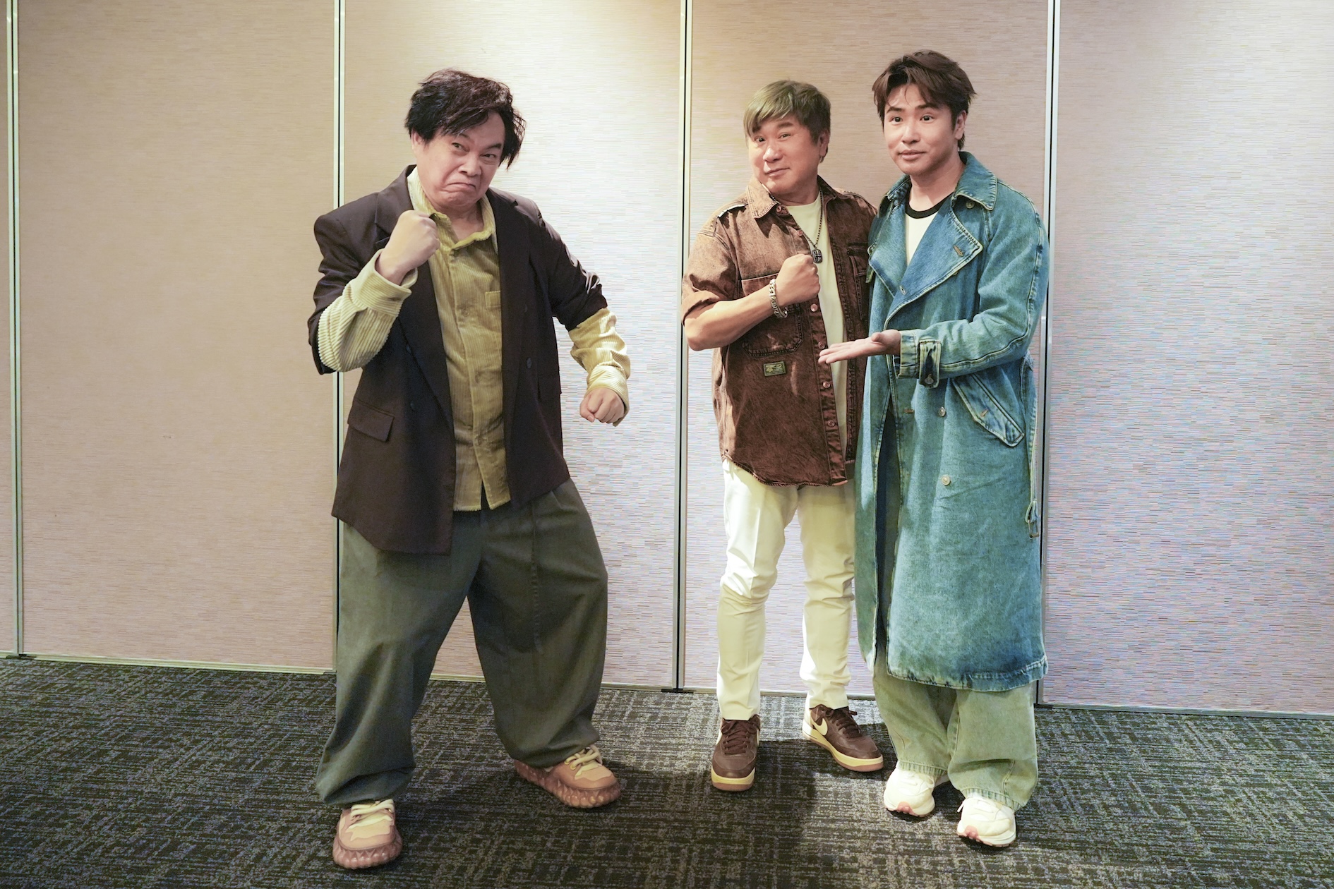 胡瓜、歐漢聲（歐弟）以及陳亞蘭新節目《週末最強大》和康康節目《綜藝一級棒》播出時間強碰。（圖／萬星傳播提供）