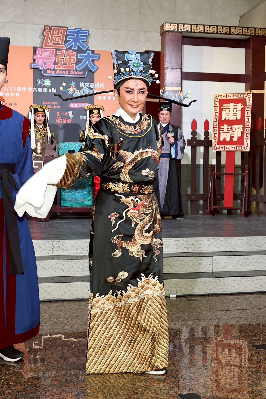 陳亞蘭扮男裝真的帥。（圖／娛樂中心攝）