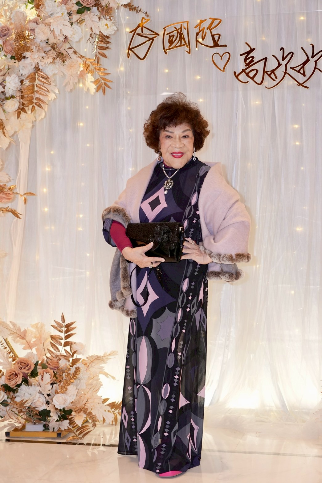 周遊貴氣逼人。(圖/記者陳明中攝)