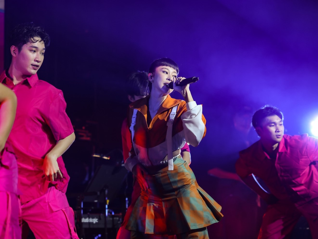 張棋惠載歌載舞,圓夢開唱。(圖/好撐音樂提供)