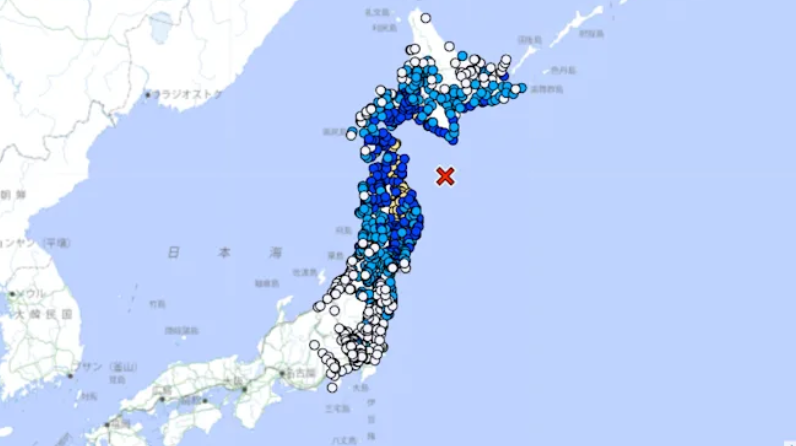 日本青森6.7強震！首波海嘯已抵達　氣象廳急籲民眾遠離海岸