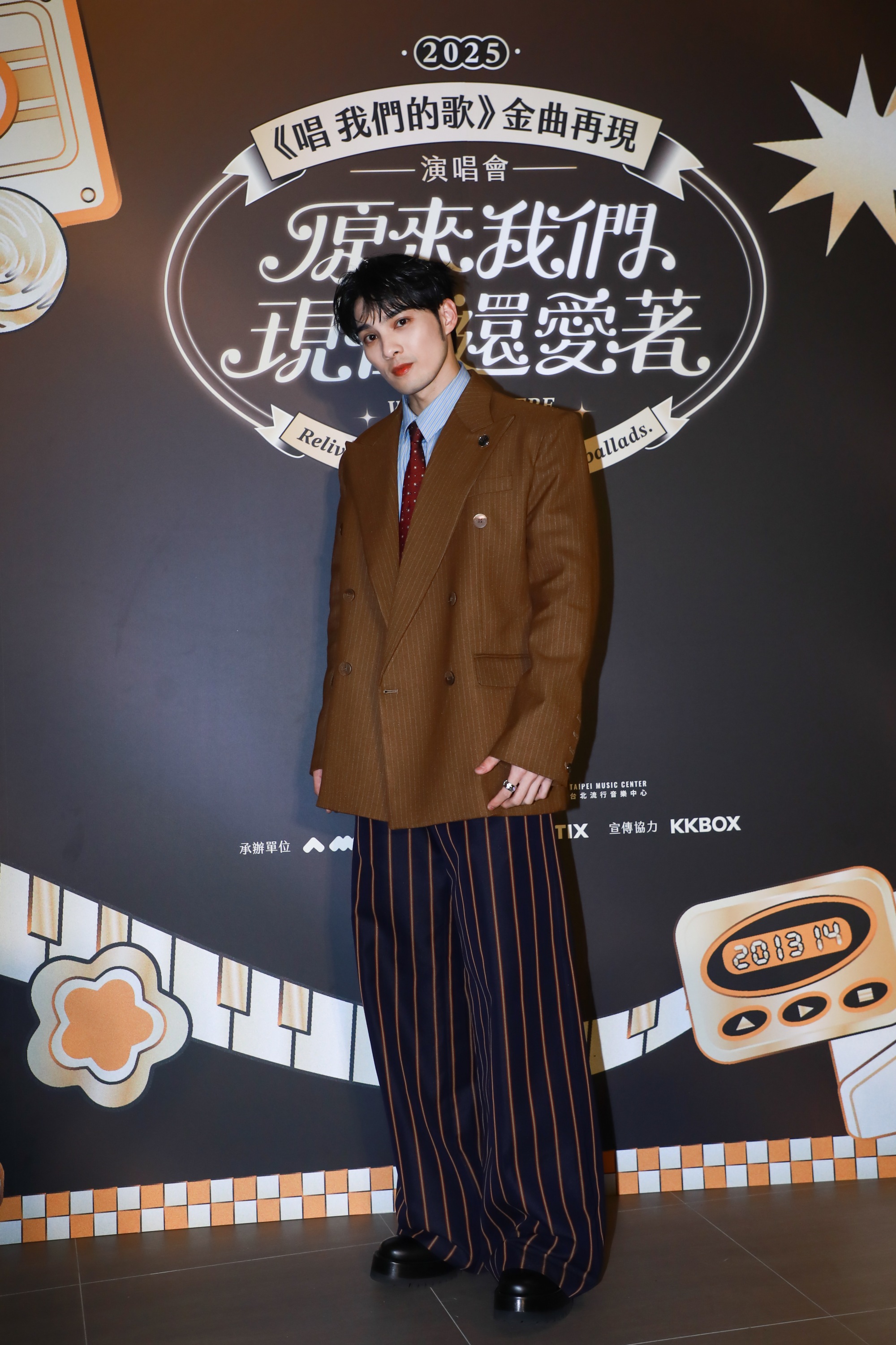 黃偉晉表示五堅情成員還是很常聯絡。(圖/讀者提供)