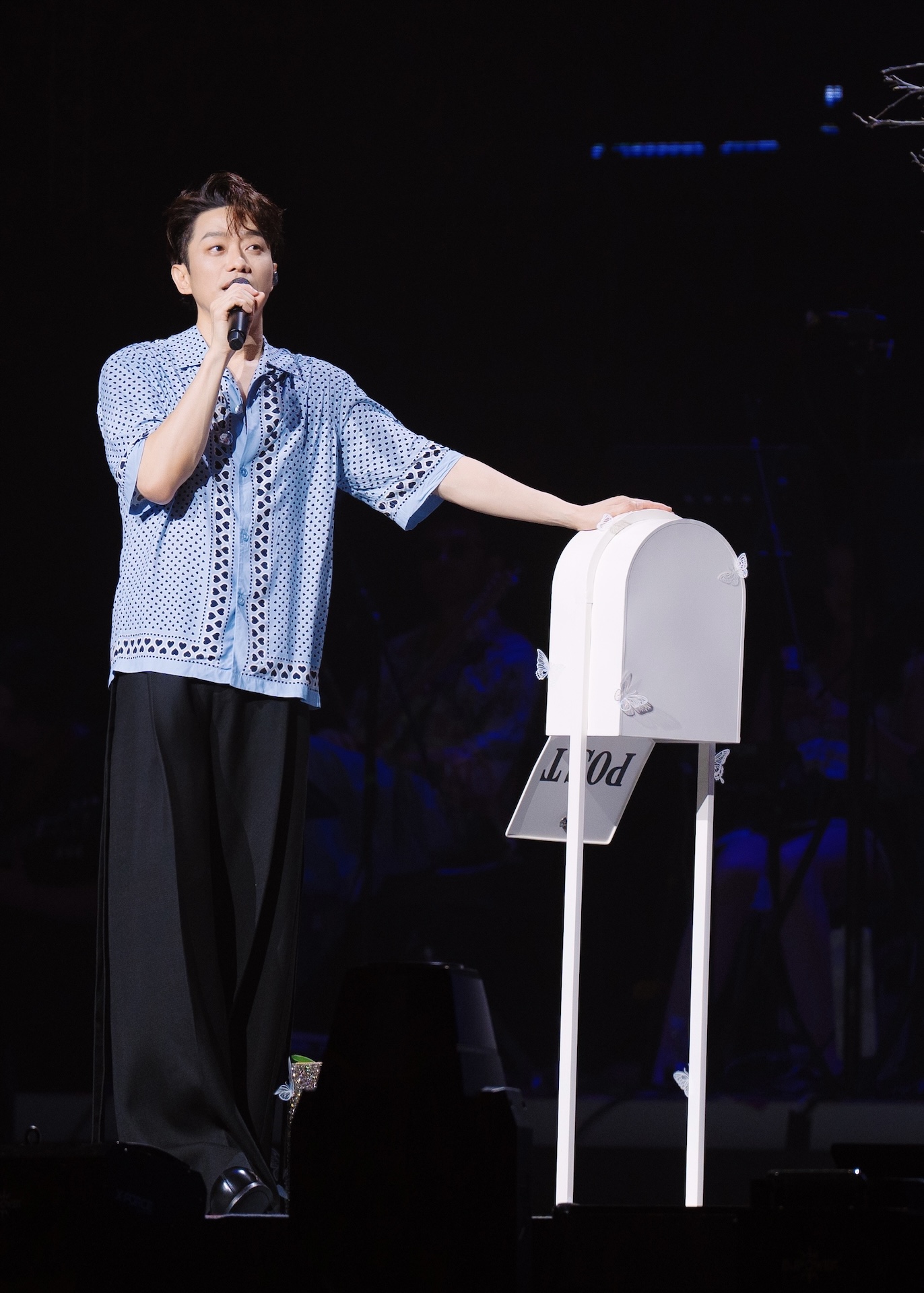 張棟樑許下生日願望。(圖/第二十一個故事巡演官方提供)