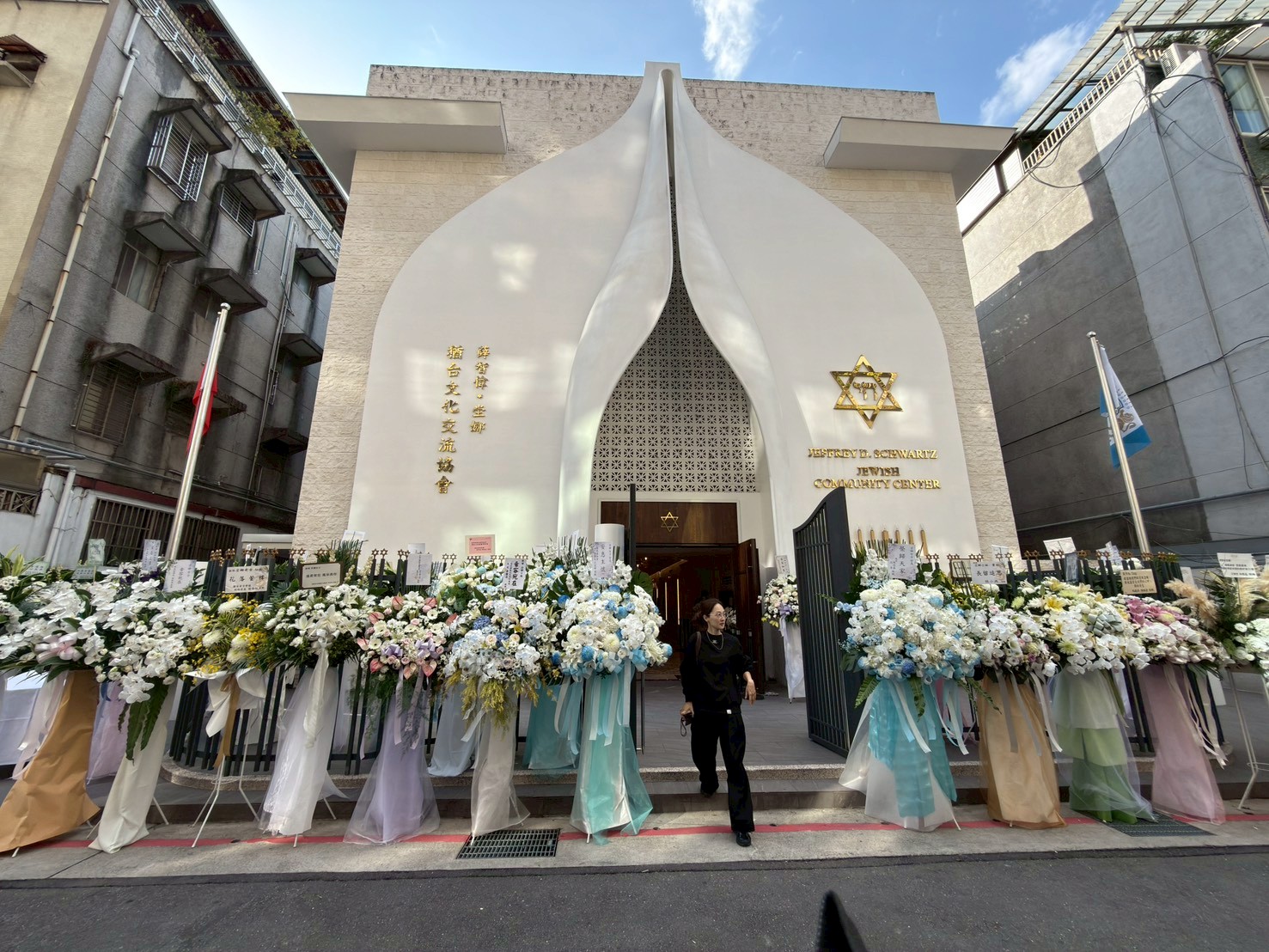 舉辦追思會的教堂是坣娜、薛智偉夫妻倆用心打造。(圖/記者許方正攝)