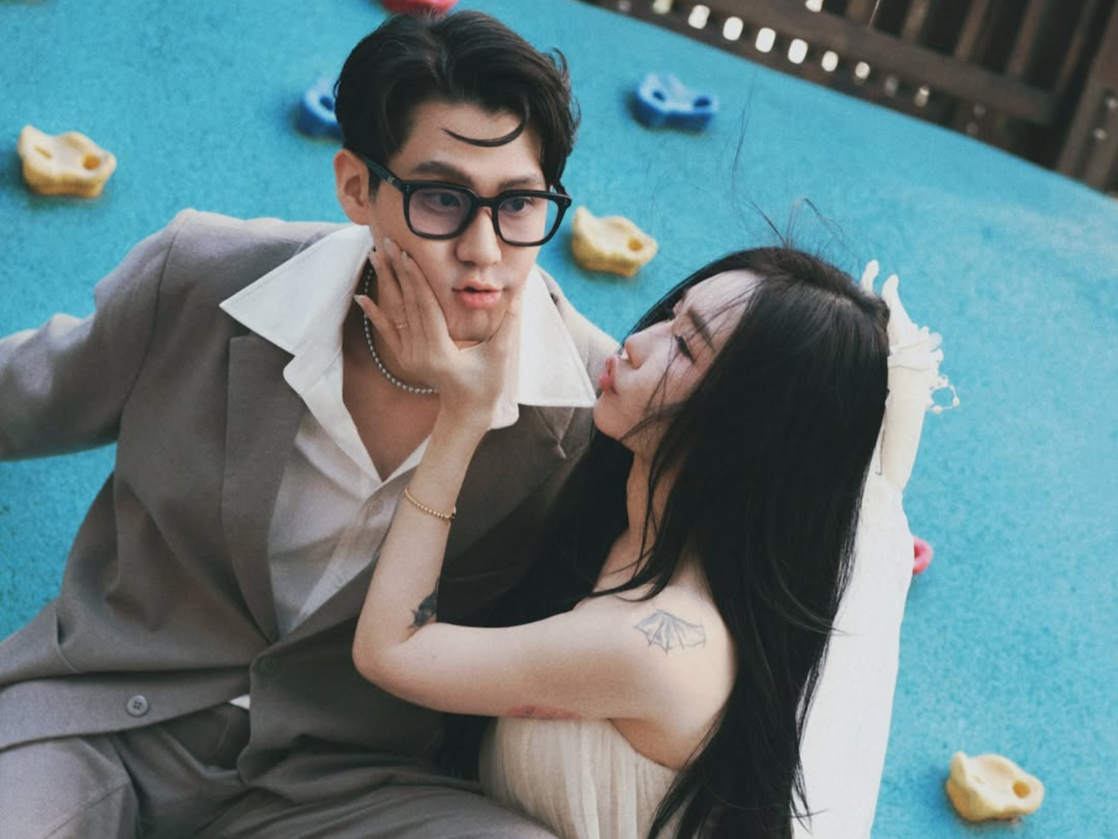 李玉璽交往1年結婚了！閃娶張兆志前妻許允樂「會一起變老」