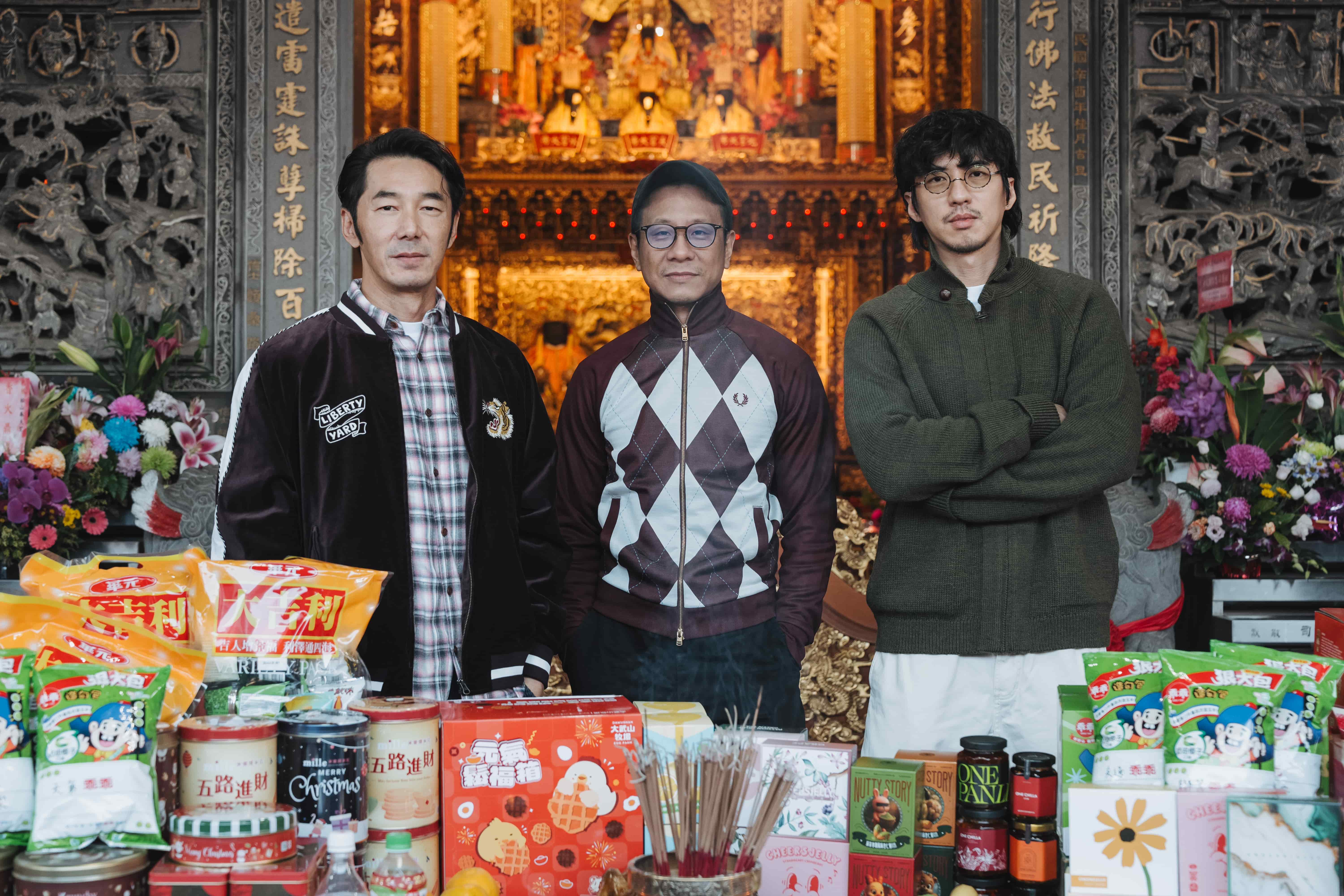 李李仁（左起）、朱栢康、傅孟柏在《即刻刺殺》中有激烈打戲。（圖／網銀國際提供）