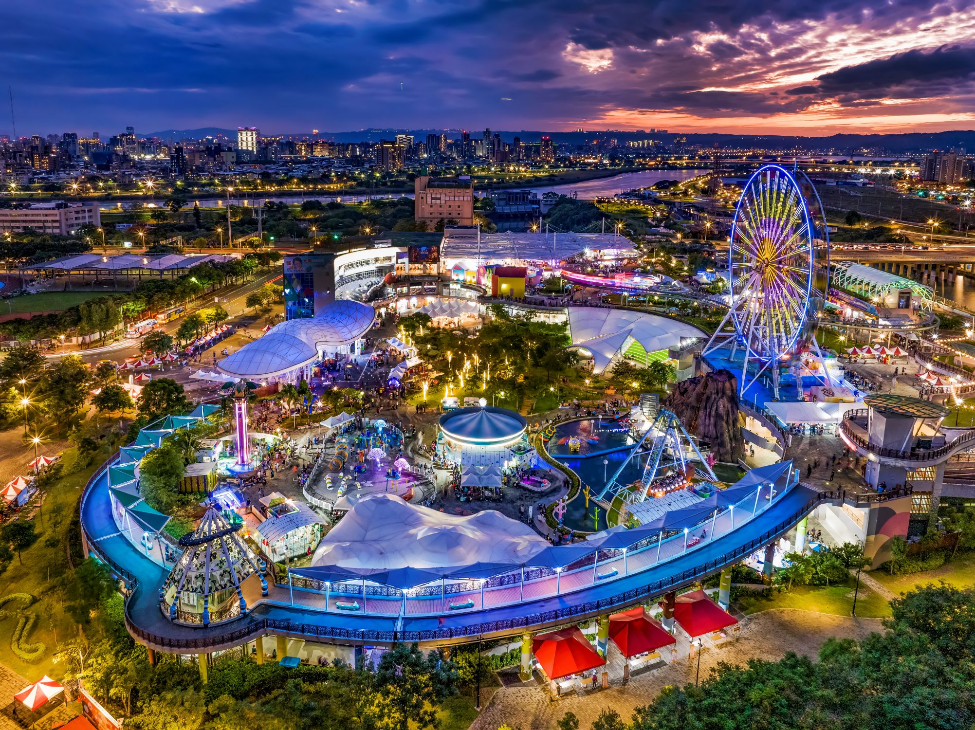 全臺第一場跨年煙火在兒樂　合無人機與國際同步倒數