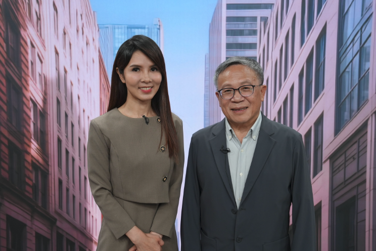 張慶瑞教授受《投資聊一SHOT》節目專訪（圖／投資聊一SHOT提供）