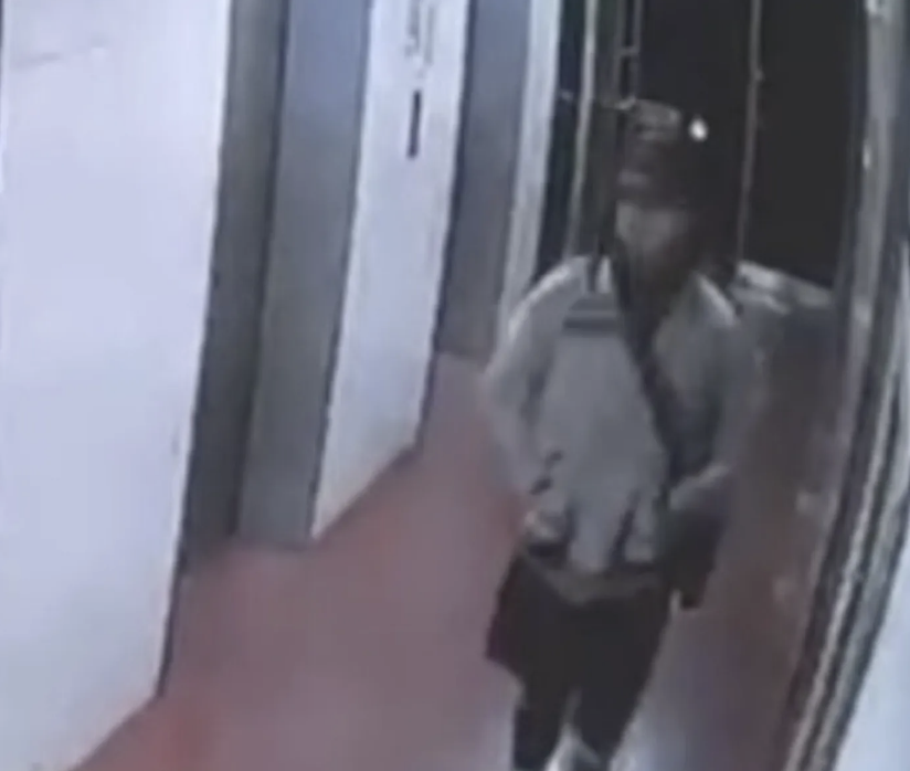 張文被拍到行蹤。（圖／翻攝畫面）