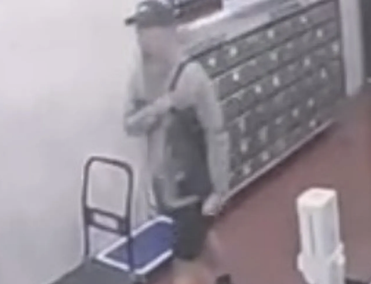 張文被拍到行蹤。（圖／翻攝畫面）