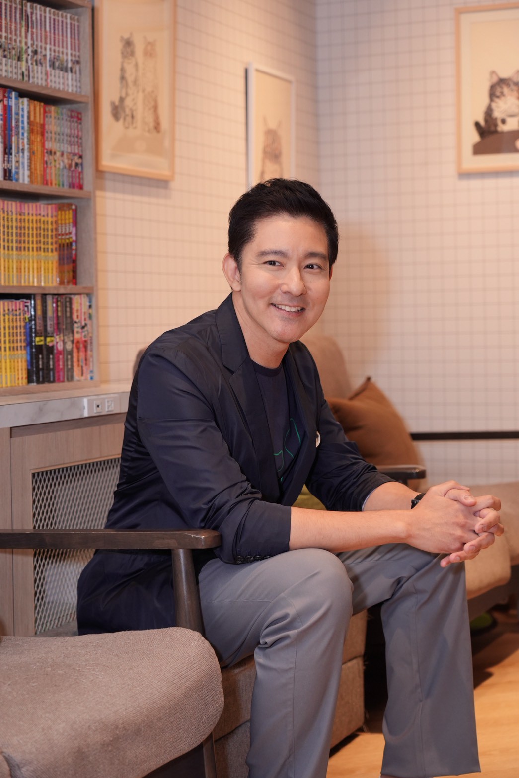 立威廉好久不見。（圖／記者陳明中攝）