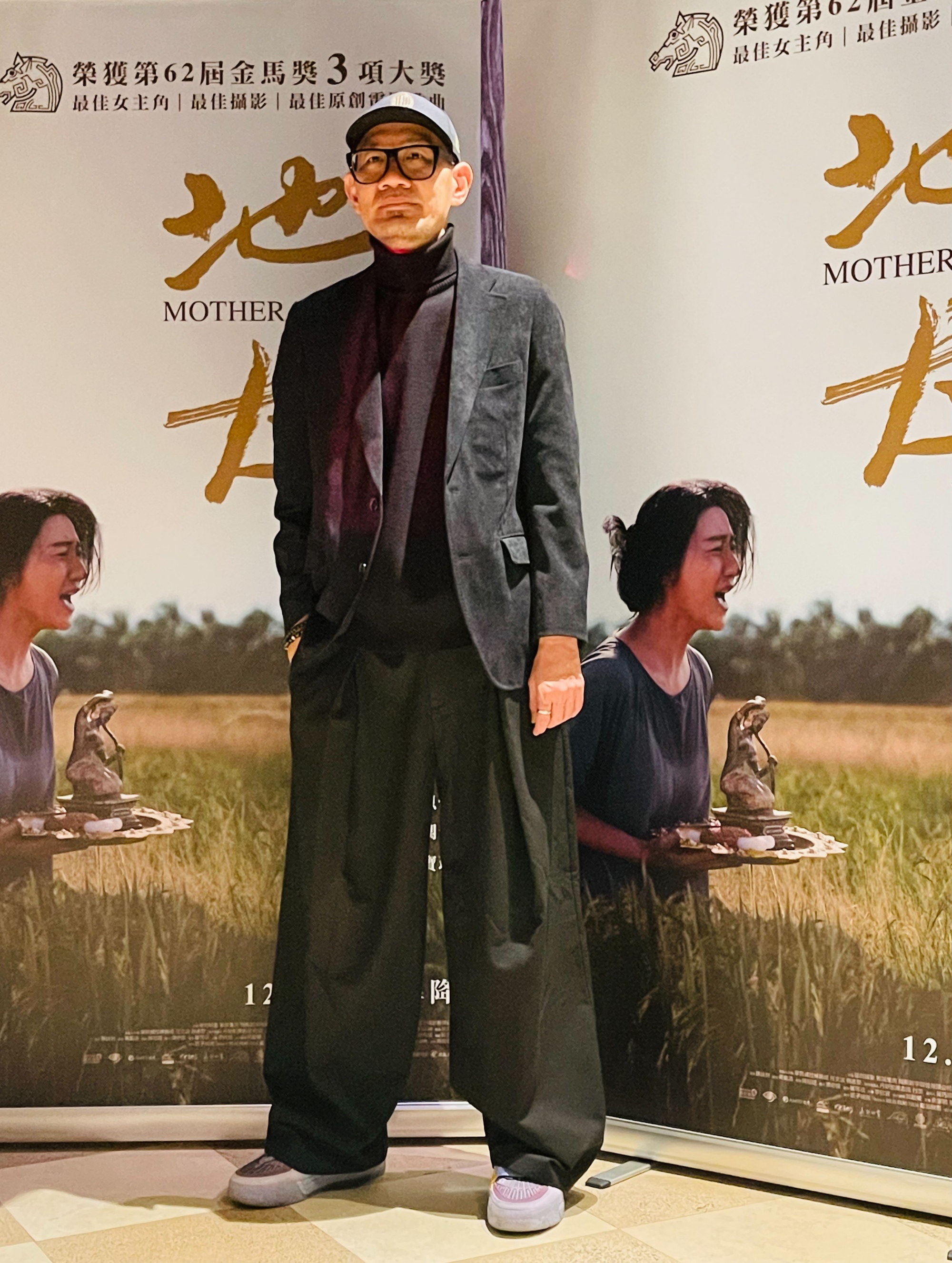 《地母》導演張吉安稱讚范冰冰連流淚、流鼻涕的時機與濃度都精準掌握。（圖／海鵬提供）