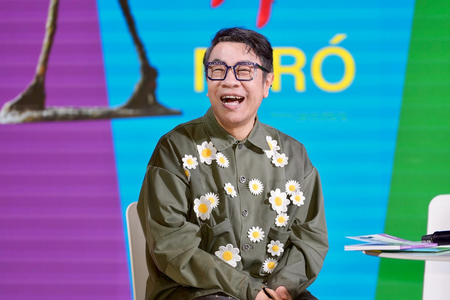 蔡康永瘦了不少。（圖／記者陳明中攝）