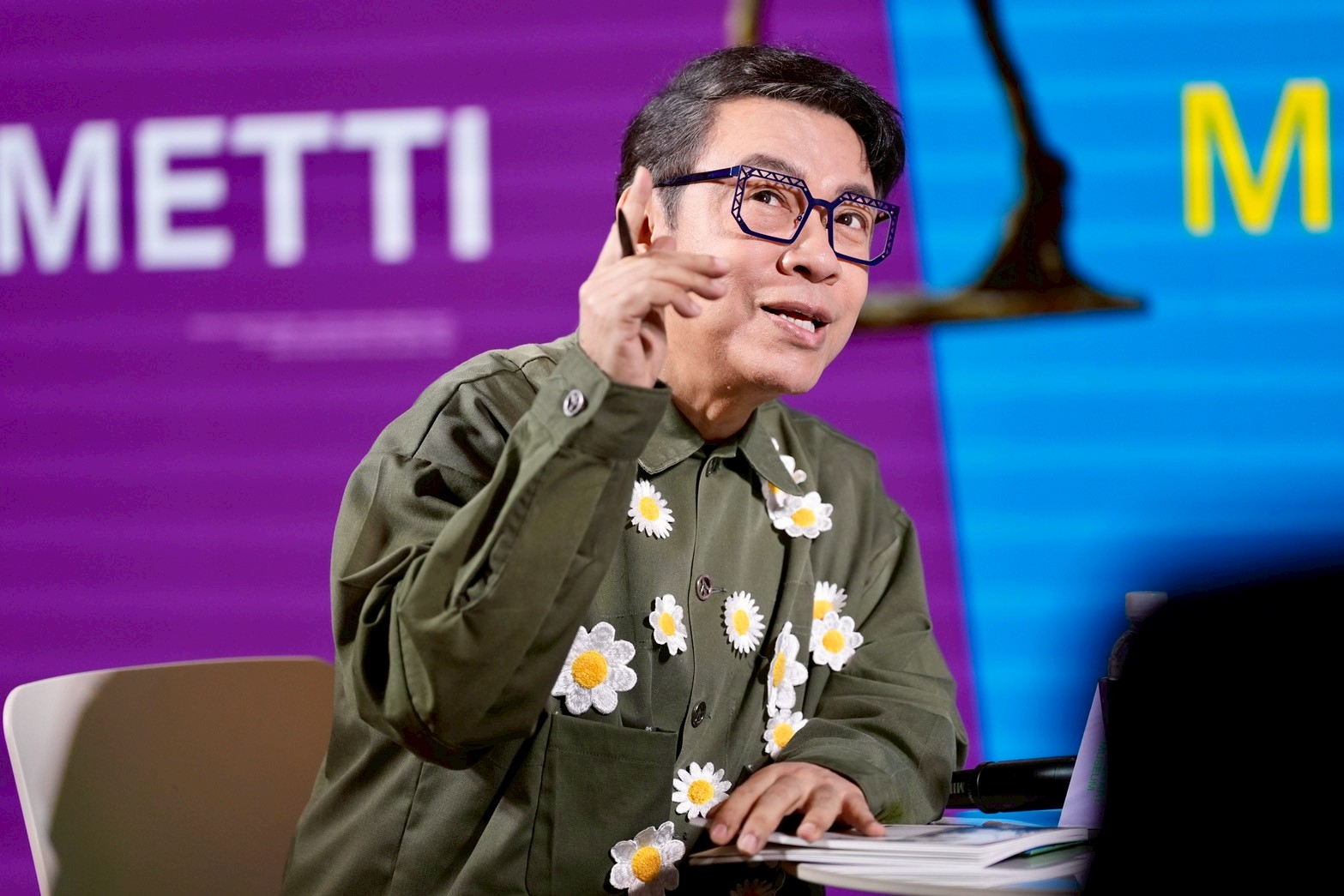 蔡康永講話鼓舞人心。（圖／記者陳明中攝）