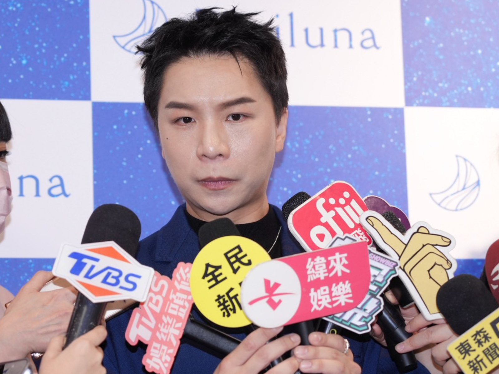 派翠克面對社會事件感到痛心。（圖／記者陳明中攝）