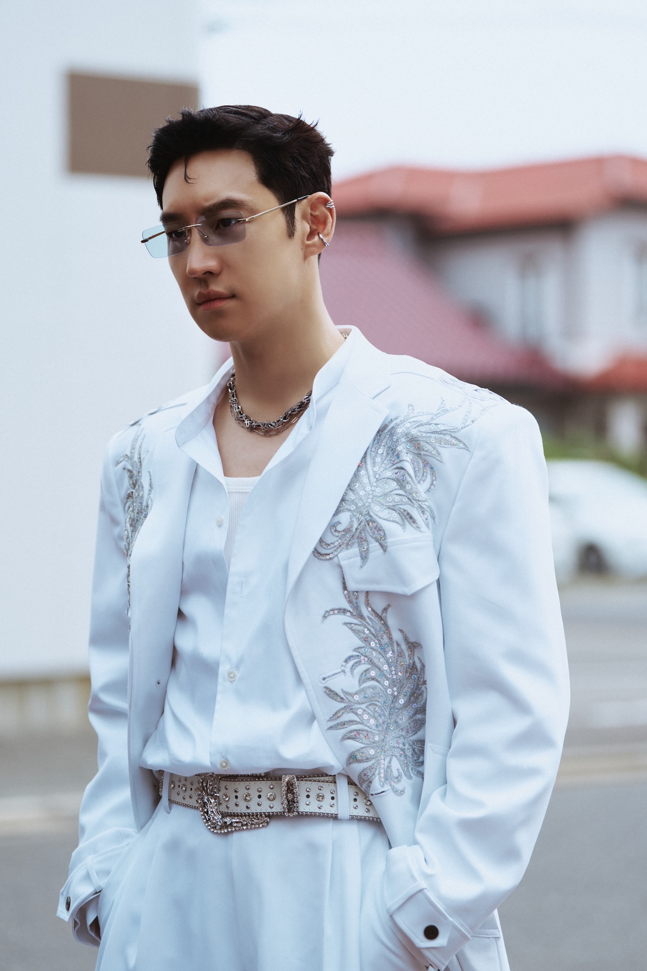 李帝勳在《模範計程車3》造型百變，還化身精通英日語的韓籍黑道。（圖／friDay影音提供）