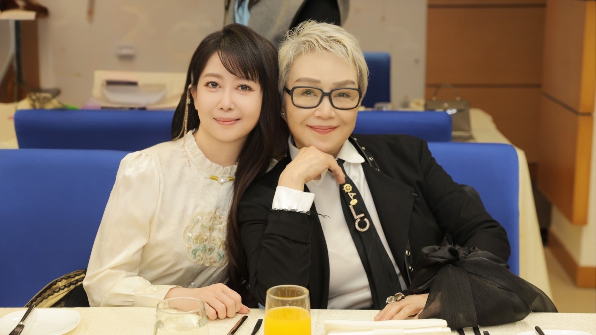 孟庭葦(左)把楊惠姗當作榜樣。(圖/麥帕思文化傳媒提供)