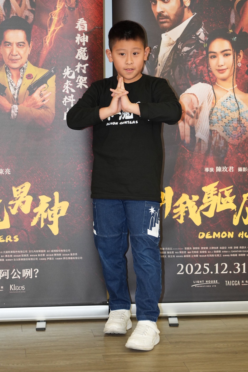 游安順的寶貝兒子游禮在片中客串也驚喜登場。（圖／記者許方正攝）