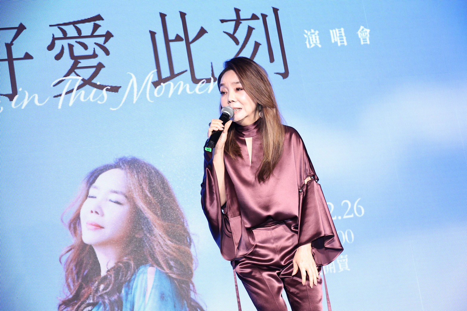 辛曉琪演唱功力依舊好。（圖／娛樂中心攝）