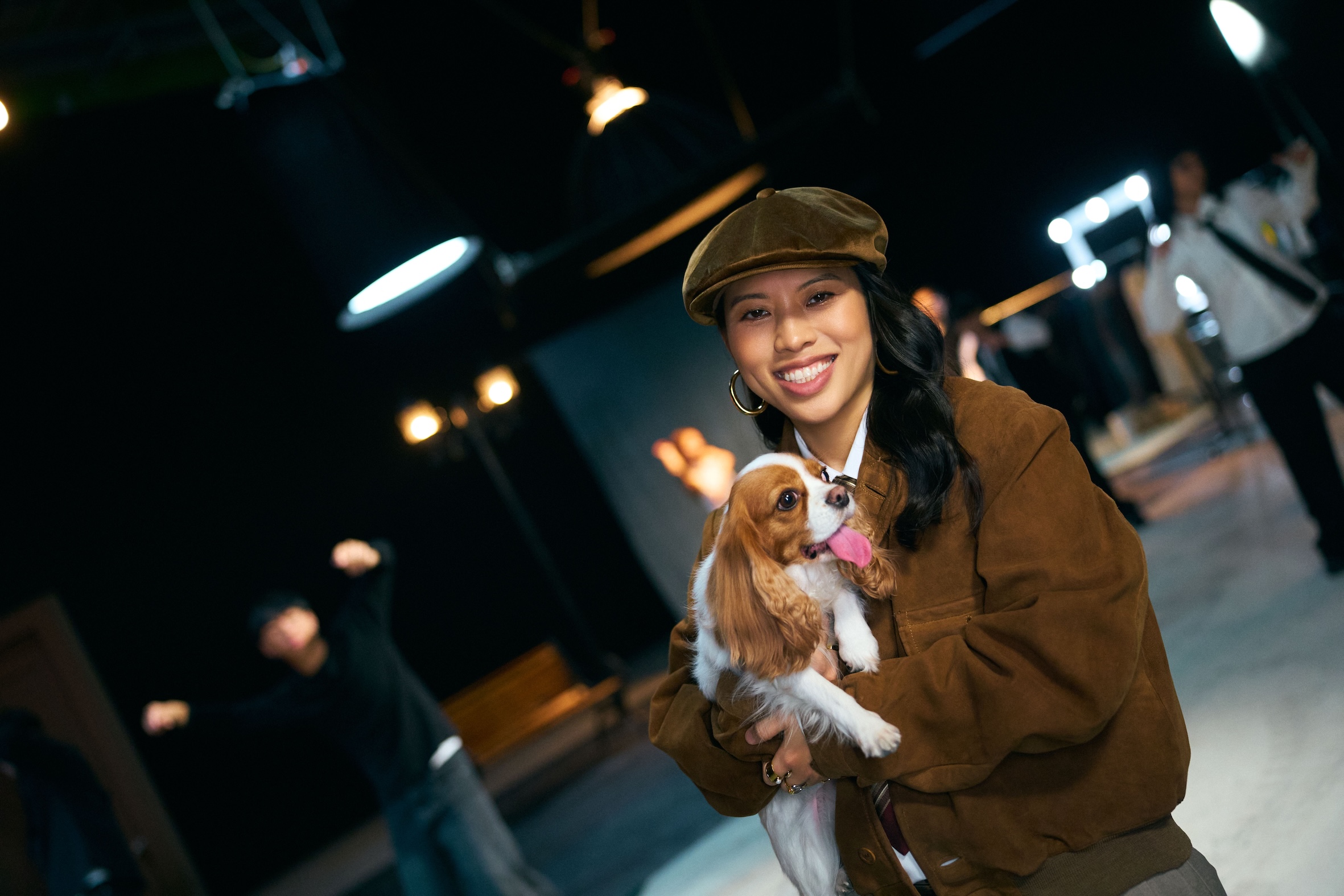 愛犬小潘陪伴葛仲珊將近七年。（圖／索尼音樂提供）