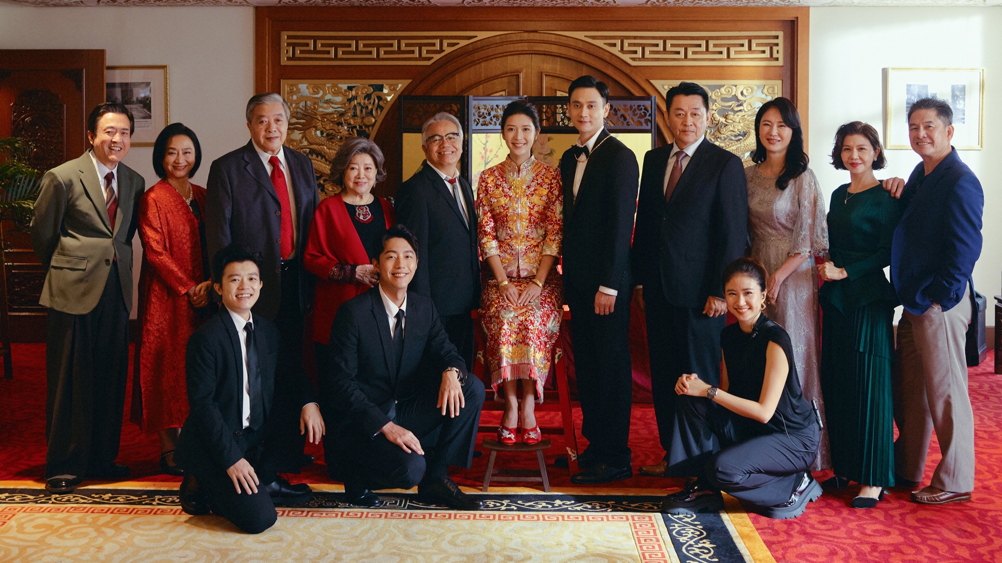 《雙囍》集結眾多實力派演員同台演出。（圖／水花電影提供）