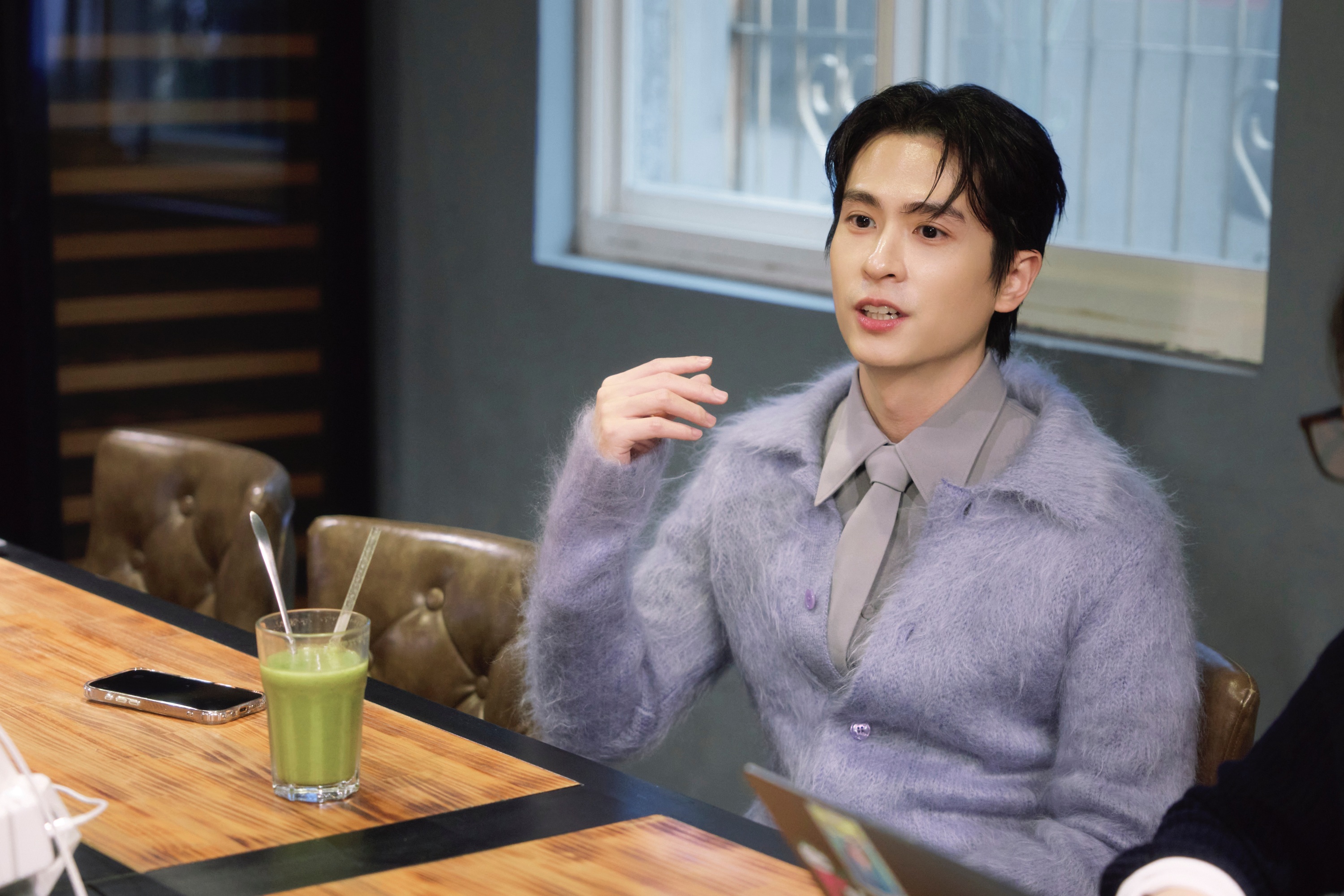 石知田感謝女友陪伴他走過喪母之痛。（圖／百澤娛樂提供）