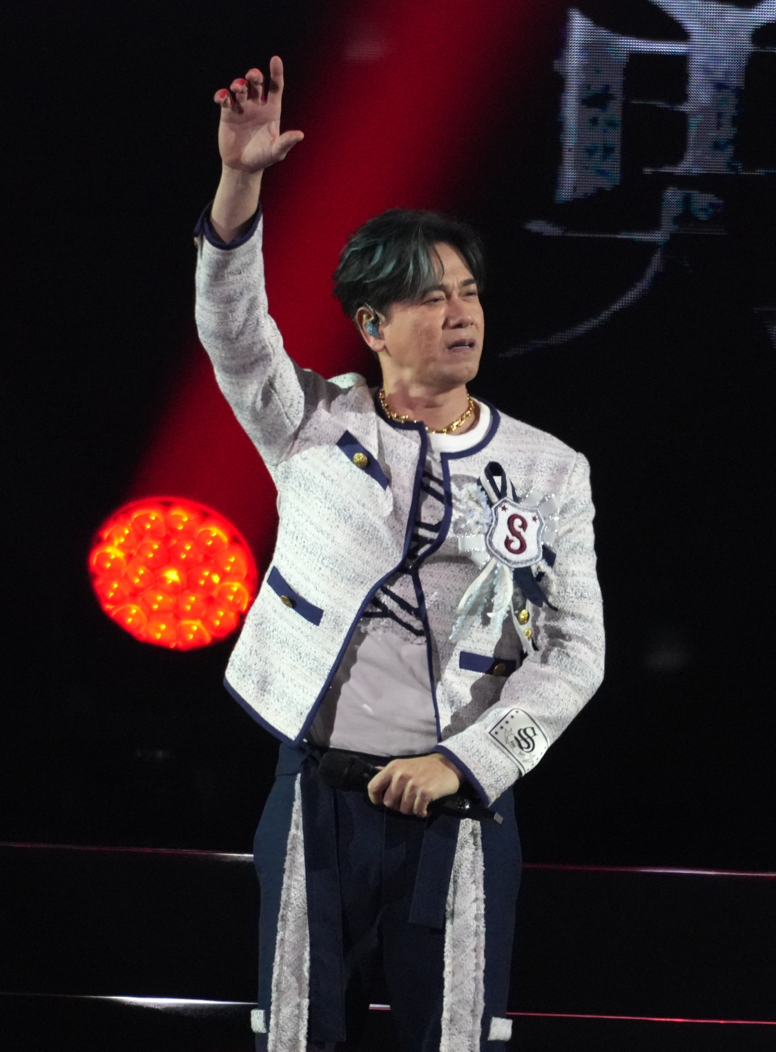 李聖傑很愛飆高音。（圖／記者陳明中攝）