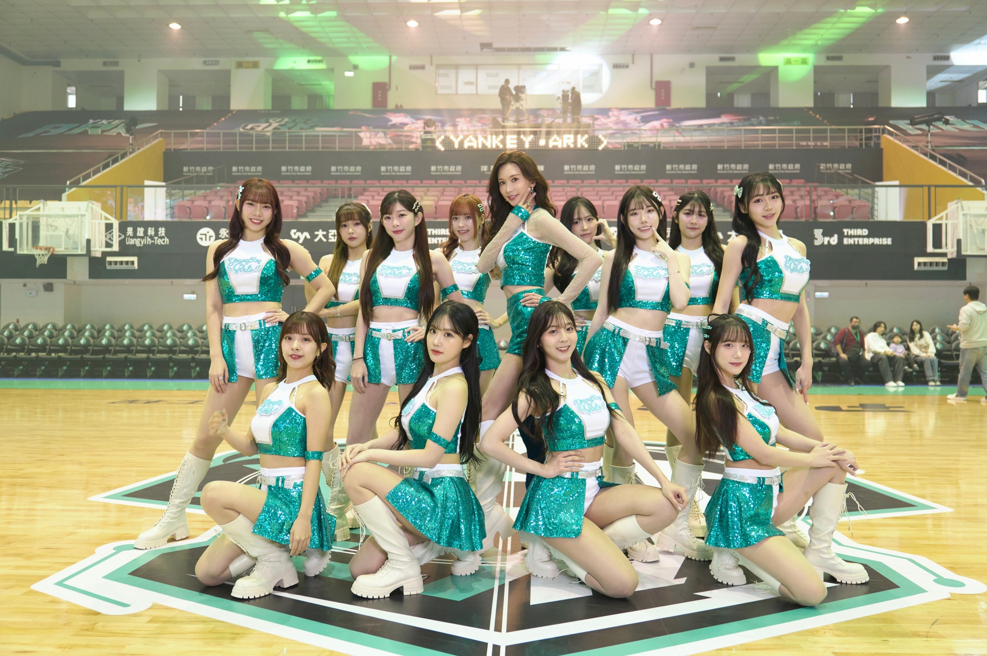 林志玲獻出首次籃球賽應援。（圖／林志玲工作室提供）