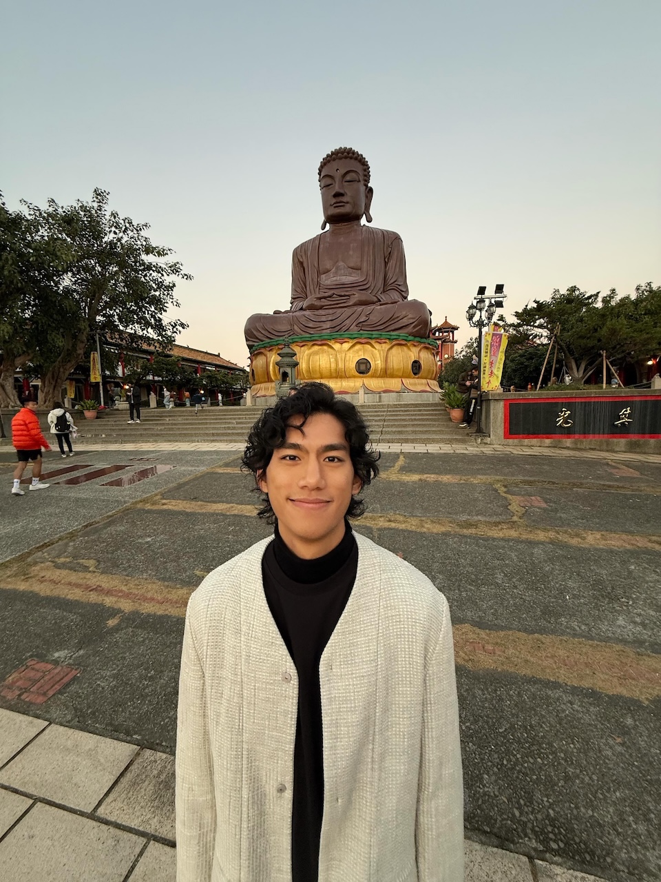 朱軒洋代表參加彰化影燈季。（圖／麻吉砥加提供）