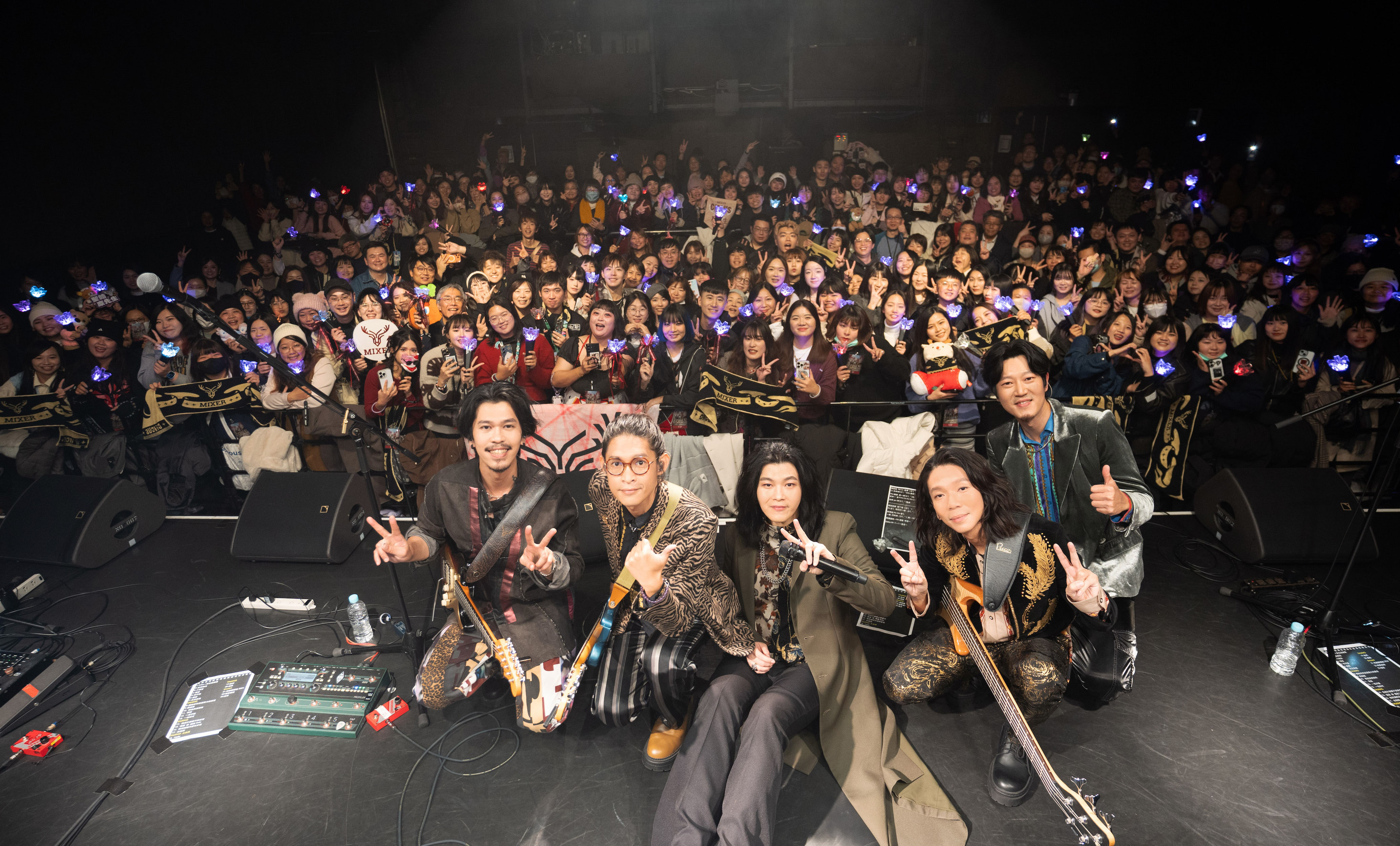 樂團麋先生「馬戲團運動CircUs」世界巡迴演唱會東京開唱。(圖/相信音樂提供)