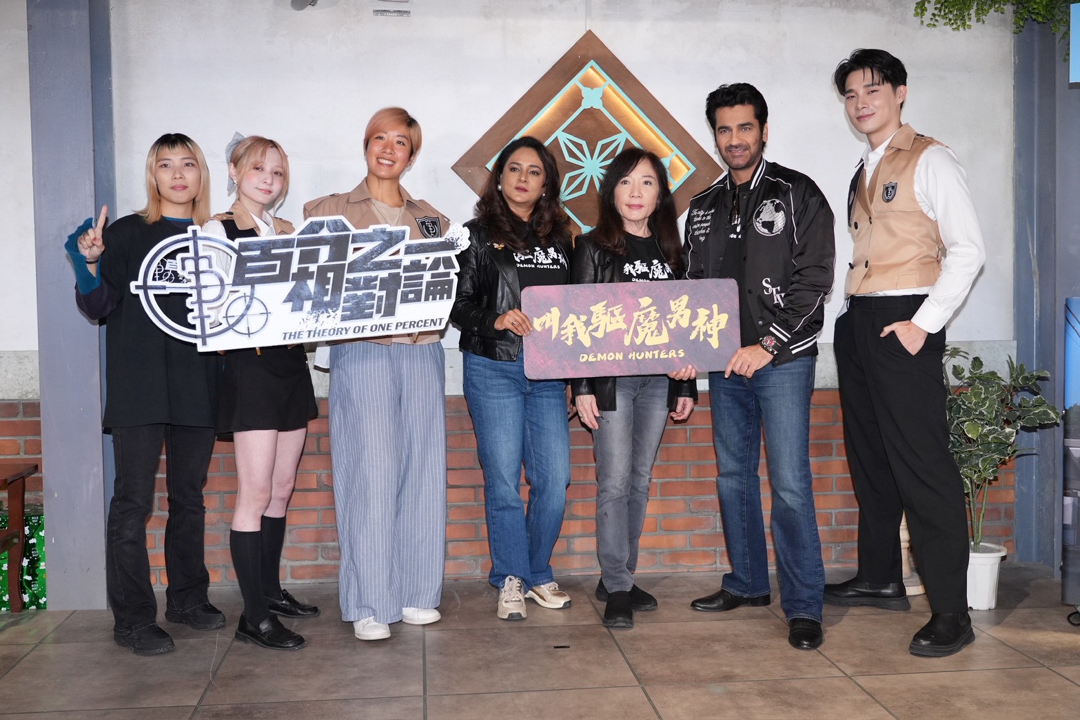 全台首創沉浸式兼具戲劇推理實境節目《百分之一相對論》舉辦試玩活動。（圖／記者許方正攝）