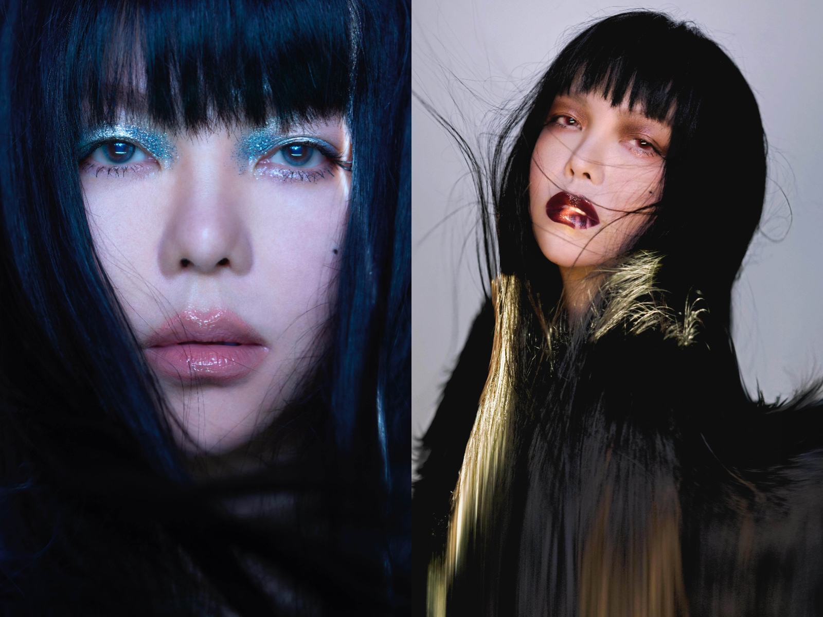 張惠妹（左圖）、阿密特（右圖）一起推新歌。（圖／聲動音樂提供）