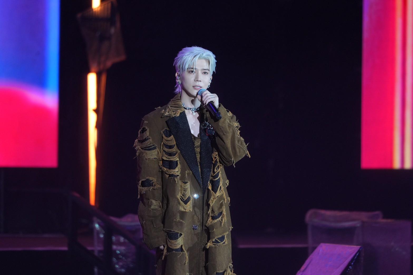 畢書盡暌違10年在登台北跨年演出。（圖／陳明中攝）