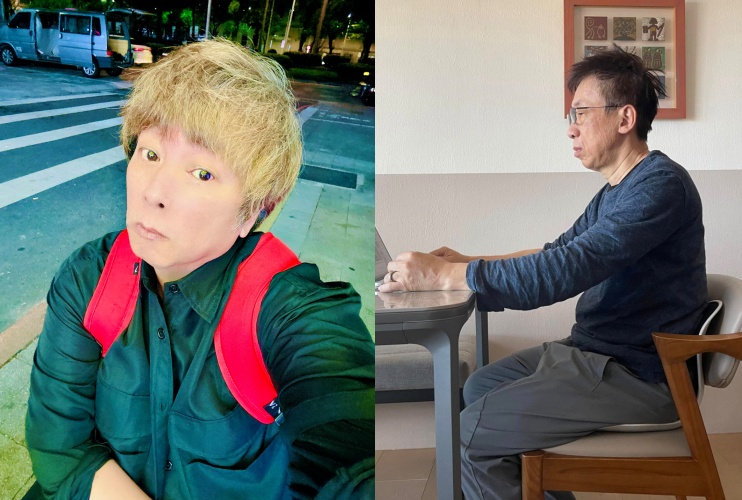 苦苓坦言原本很討厭曹西平，看不慣對方的風格。（圖／翻攝自曹西平、苦苓臉書）