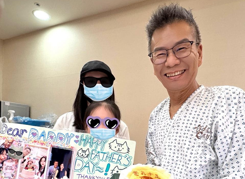 沈玉琳罹患血癌，住院治療5個月。（圖／翻攝自沈玉琳的御琳軍臉書）